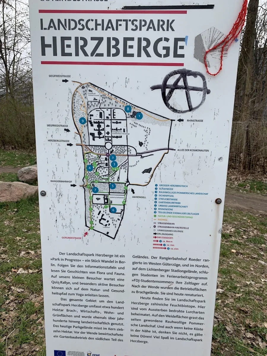 Landschaftspark Herzberge – Unterkunftsansichten in Berlin