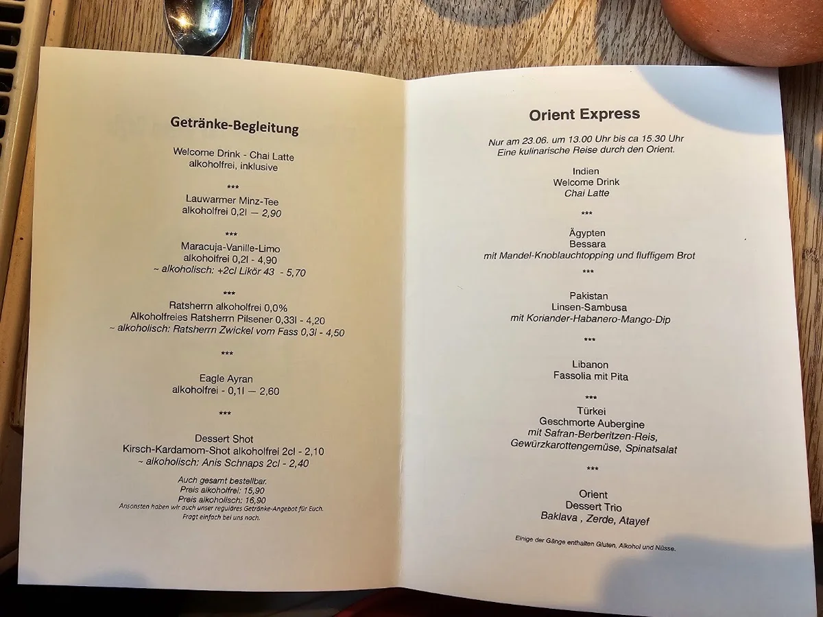 The Vegan Eagle | Das Vegane Restaurant im Norden Hamburgs – Speisekarte in Hamburg