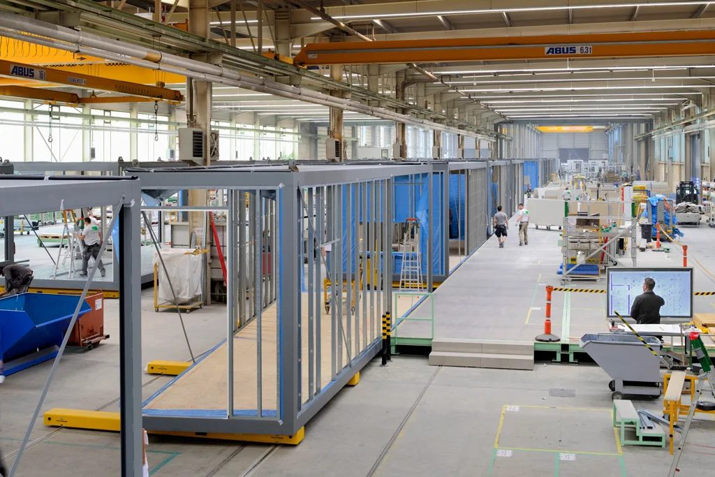 ALHO Systembau GmbH – Innenansichten in Friesenhagen, Rheinland-Pfalz