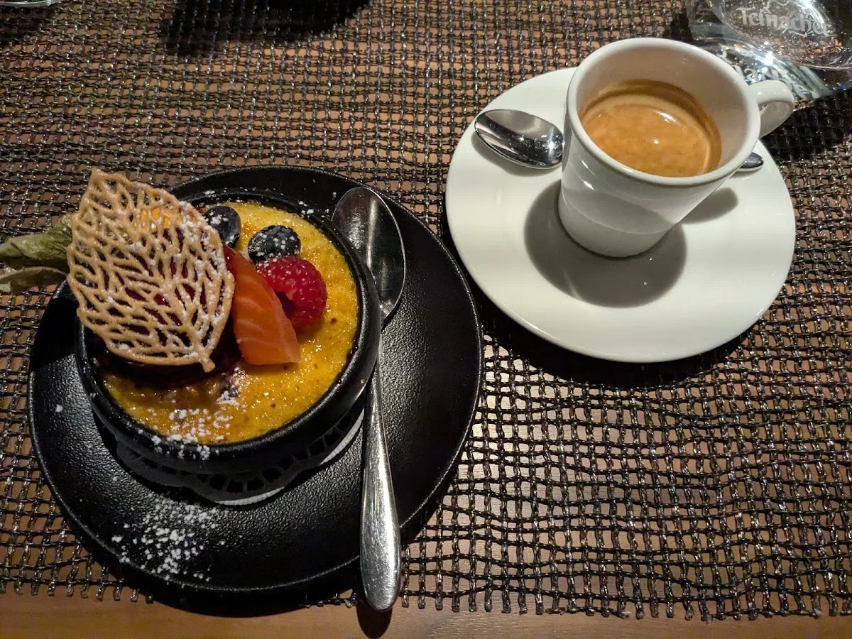 Belsers Restaurant – Crème brûlée in Nürtingen, Baden-Württemberg