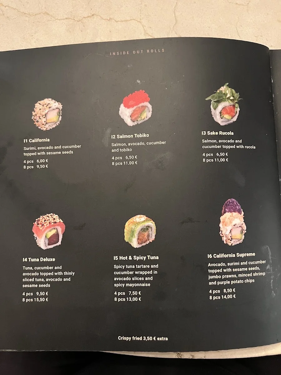 Berger Streetfood - Fusion Sushi – Speisekarte in Frankfurt am Main, Hessen