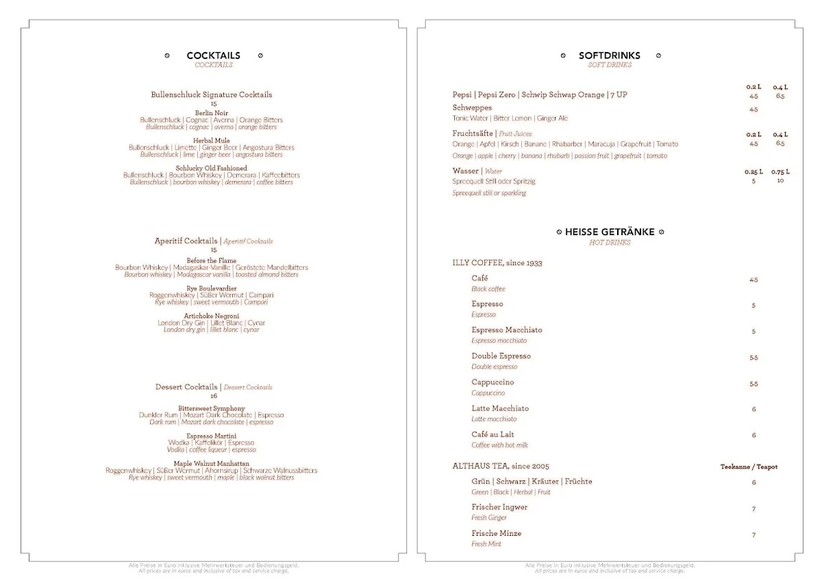 Midtown Grill – Speisekarte in Berlin