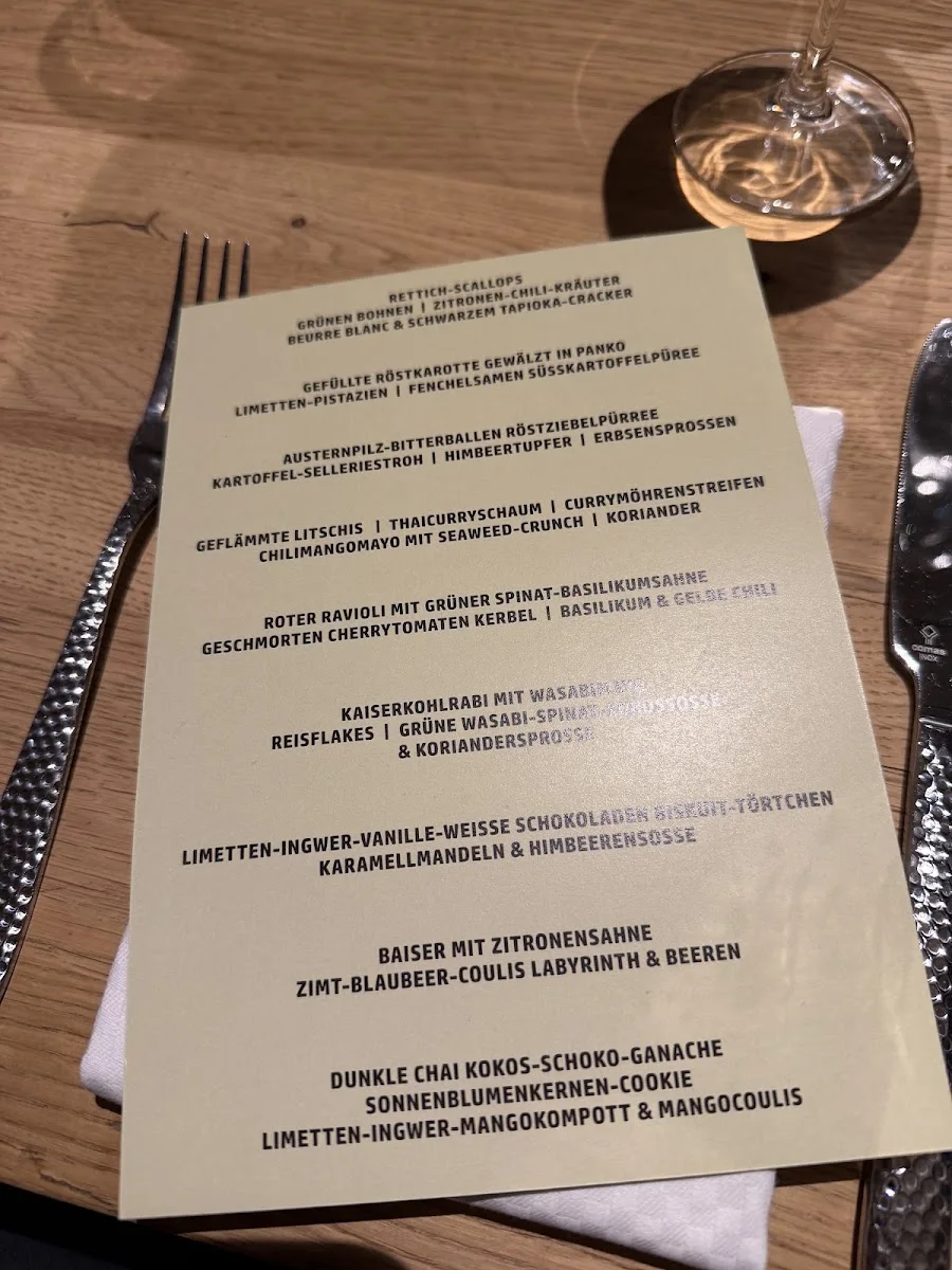 Restaurant Henssler – Speisekarte in Hamburg