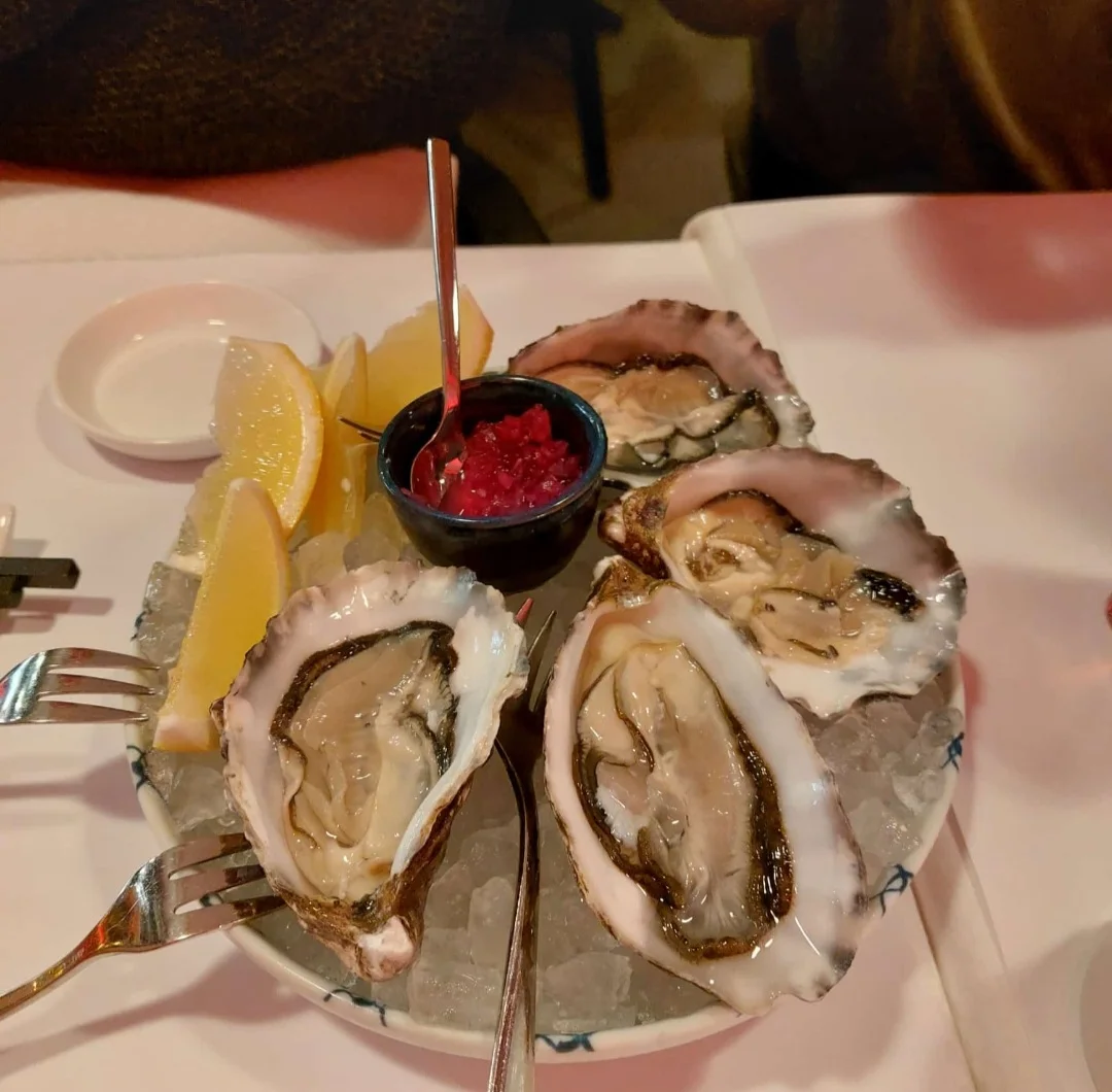 Restaurant Henssler – Austern in Hamburg