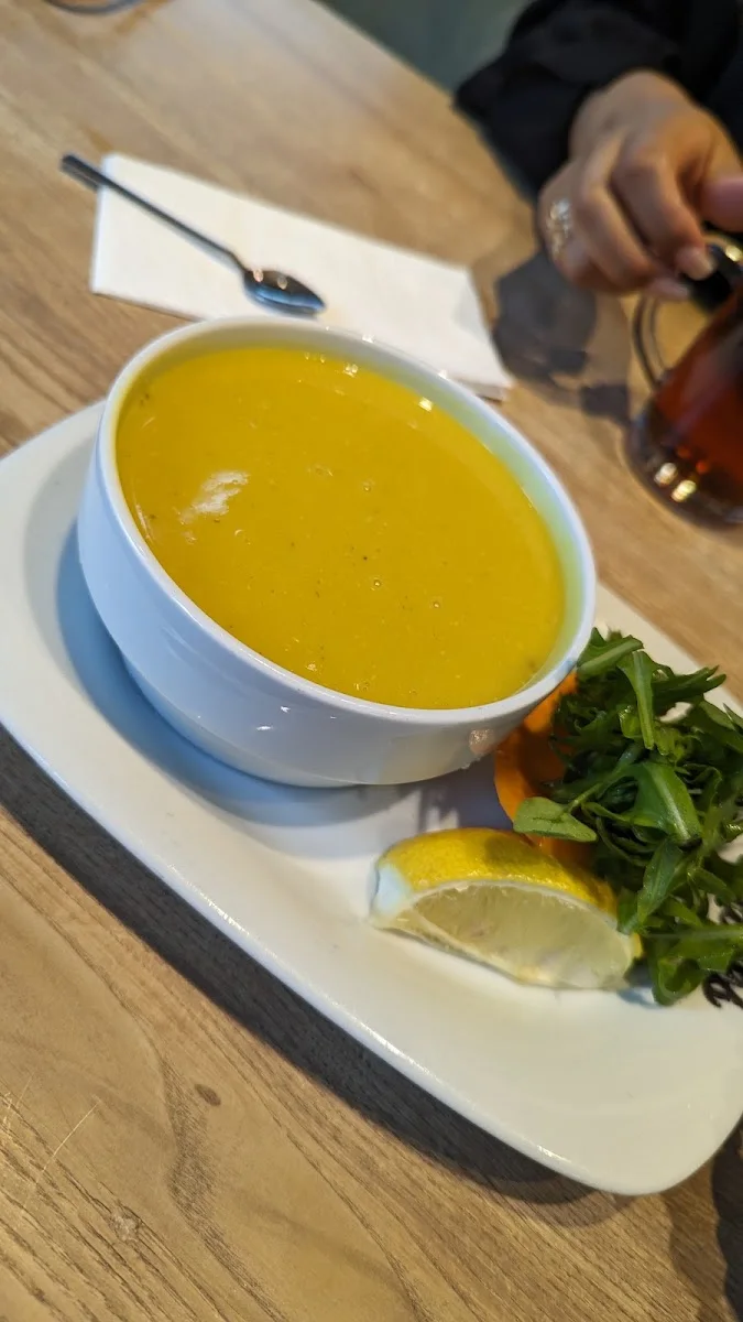 Lades Holzkohlegrill Restaurant Hamburg – Kürbissuppe in Hamburg