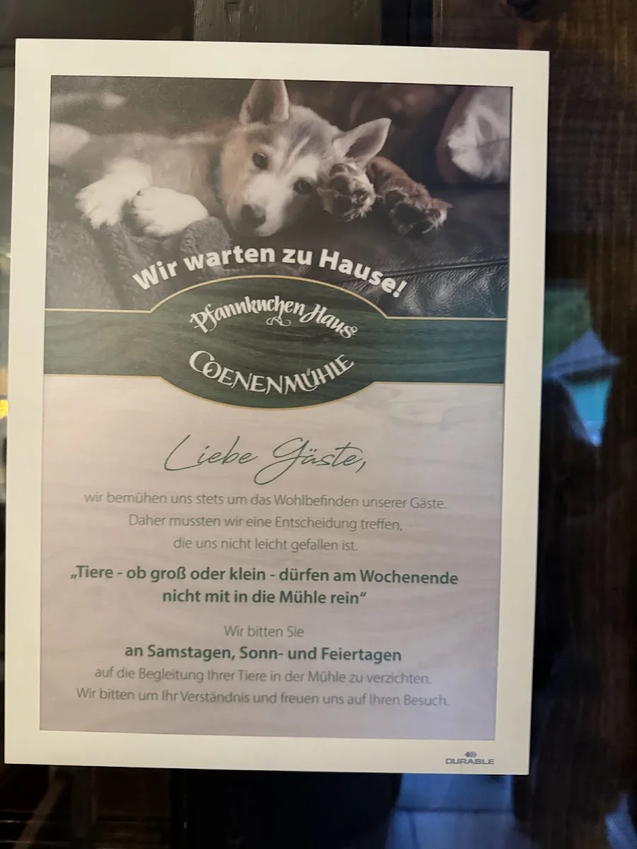 Pfannkuchenhaus Coenenmühle – Besucherfoto von Eva Büttner in Wermelskirchen, Nordrhein-Westfalen