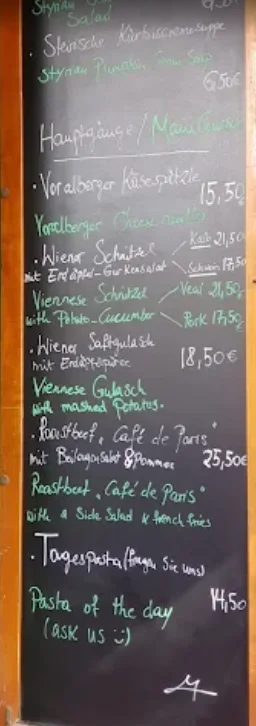 Sissi Restaurant – Speisekarte in Berlin