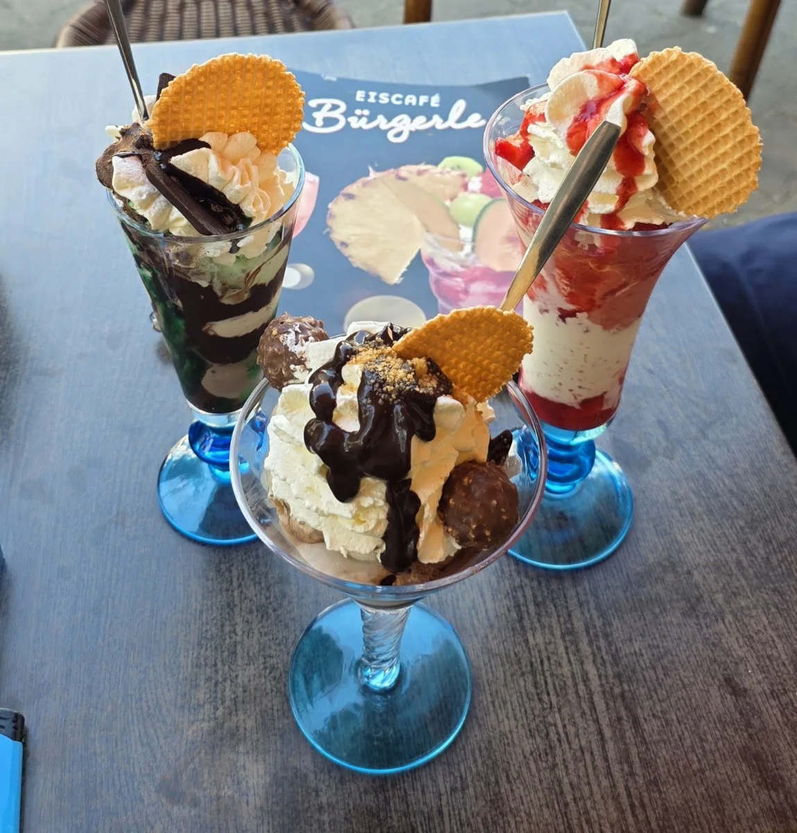 Eiscafé Bürgerle – Essen und Trinken in Erkner, Brandenburg