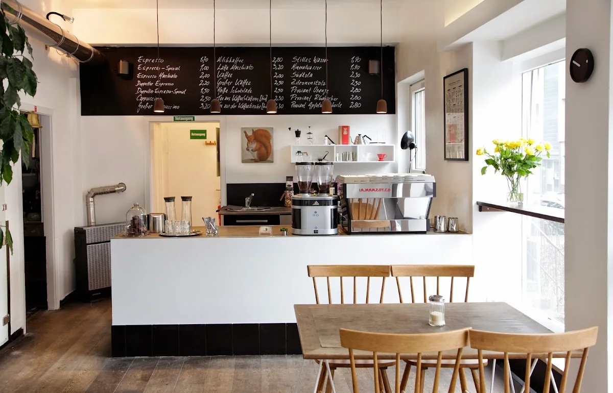 Mókuska Kaffeerösterei – Atmosphäre in Stuttgart, Baden-Württemberg