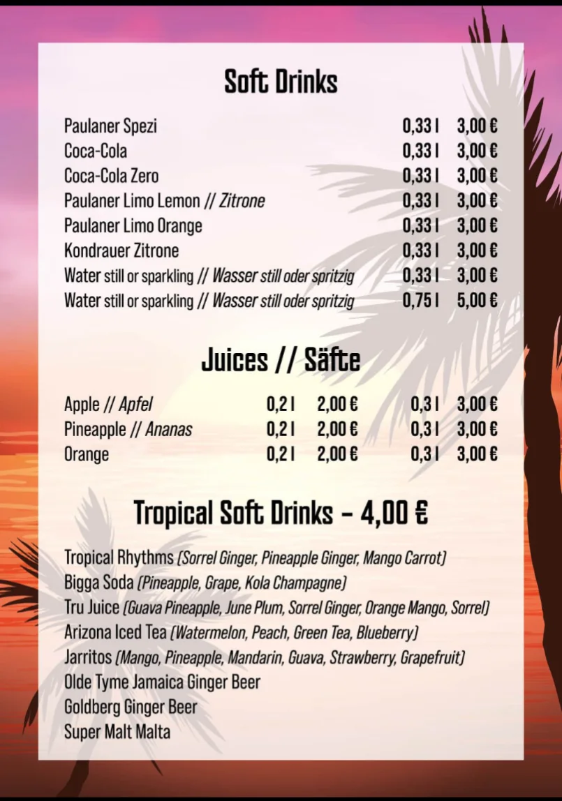 Caribbean Grill Restaurant – Speisekarte in Grafenwöhr, Bayern