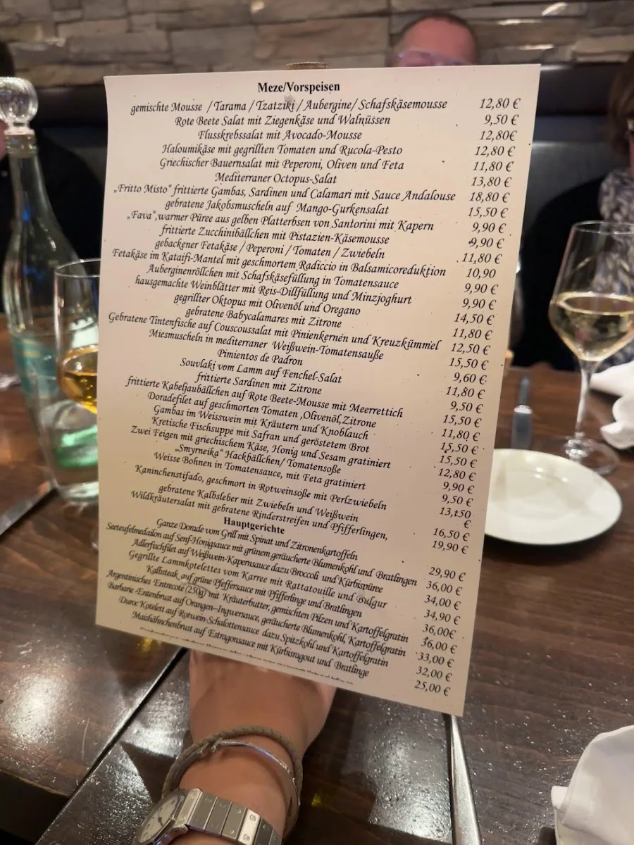 Limani – Speisekarte in Köln, Nordrhein-Westfalen