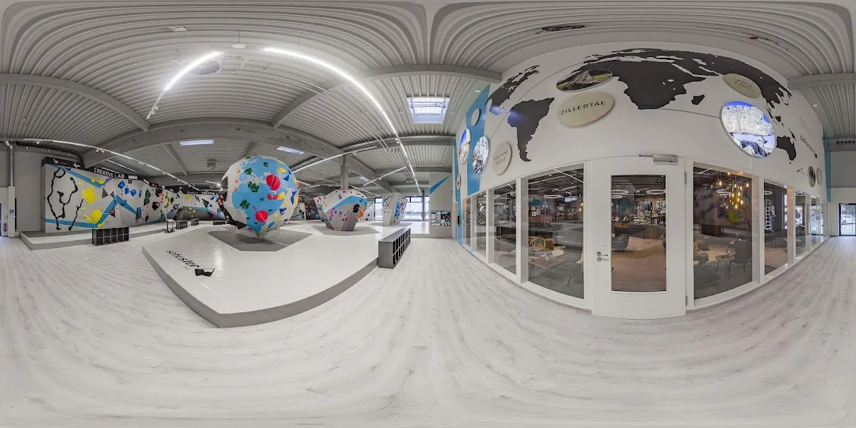 Boulderwelt München Süd – Street View & 360°-Fotos in Brunnthal, Bayern