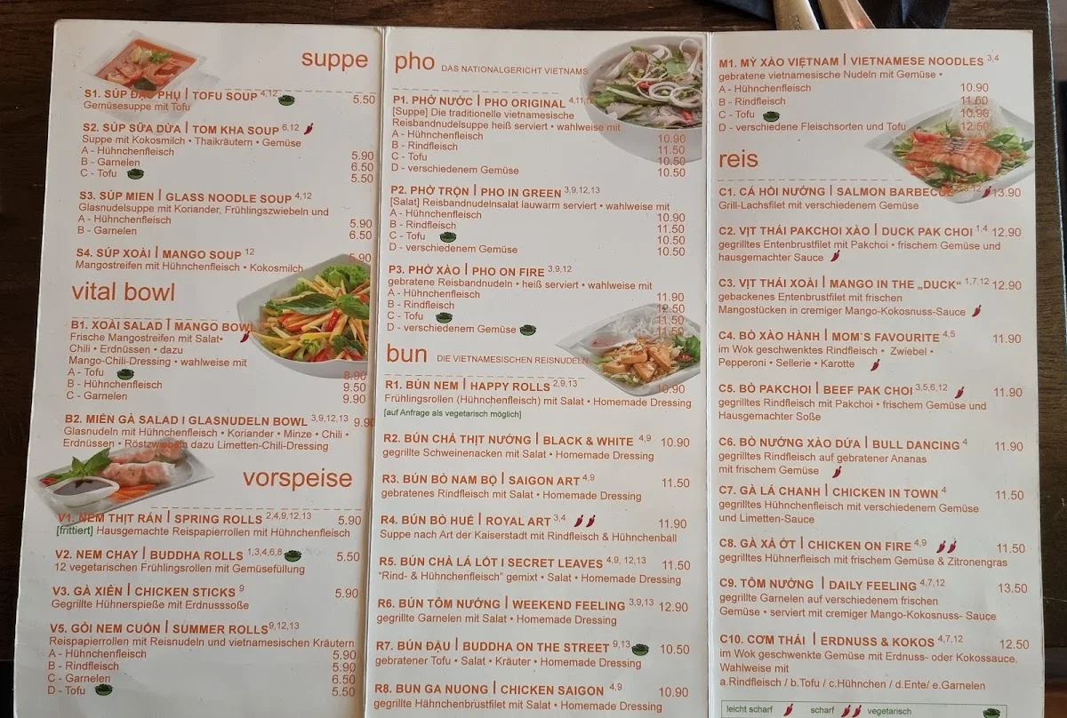 Hanoi Deli Rathaus – Speisekarte in Hamburg