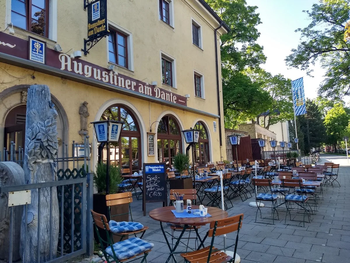 Augustiner am Dante – Atmosphäre in München, Bayern