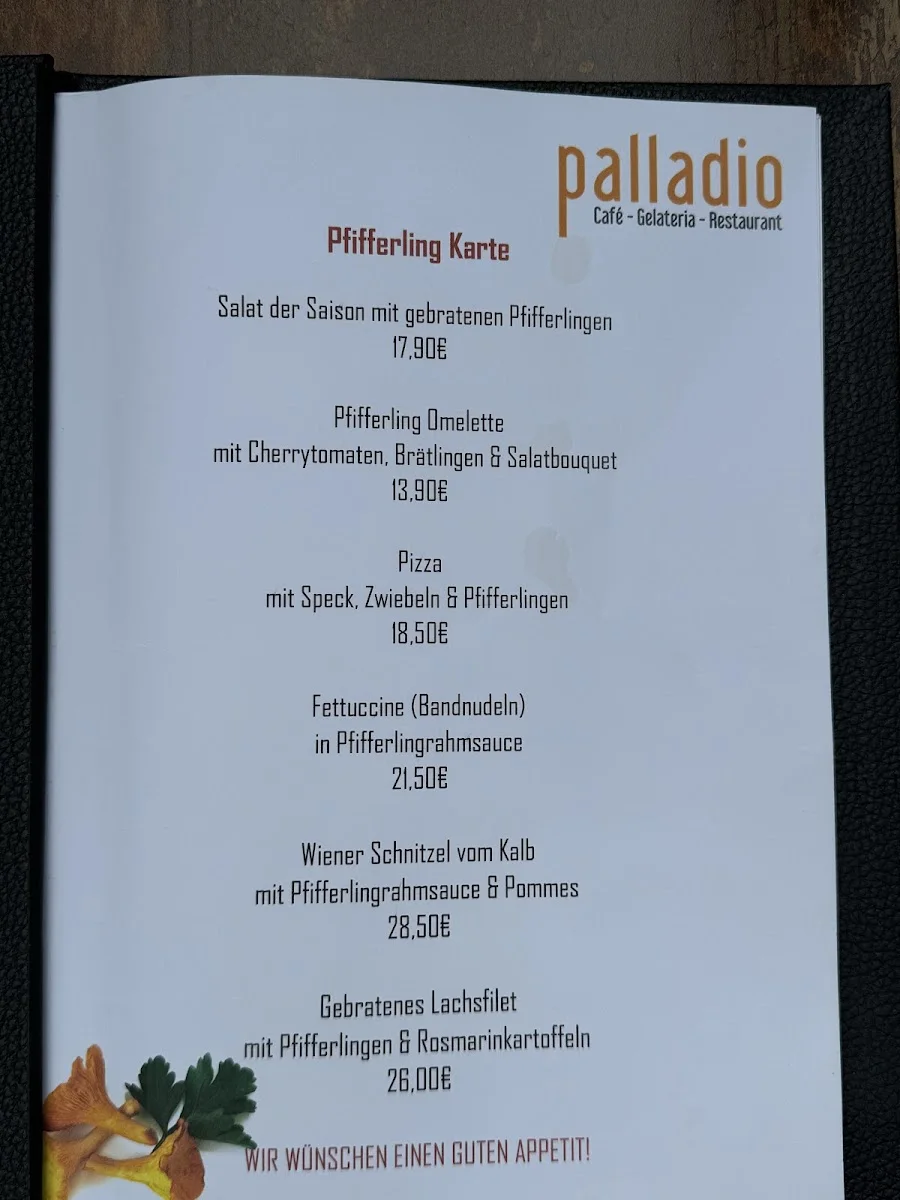 Restaurant Café Palladio – Speisekarte in Köln, Nordrhein-Westfalen