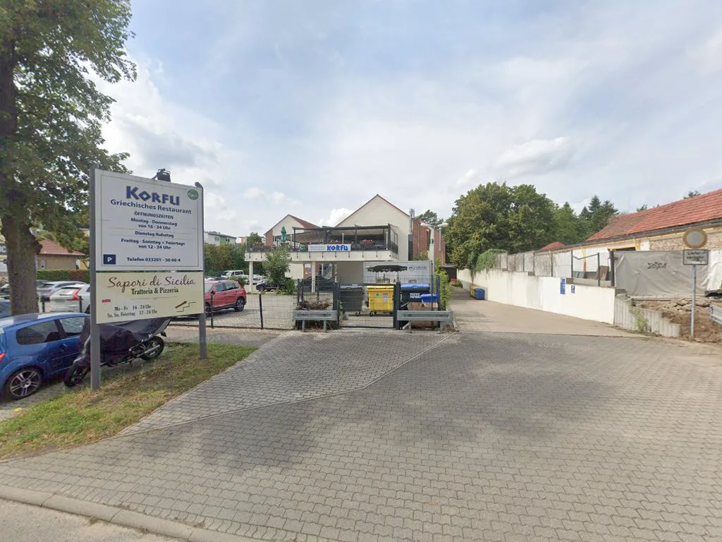 Restaurant Korfu – Street View & 360°-Fotos in Potsdam, Brandenburg