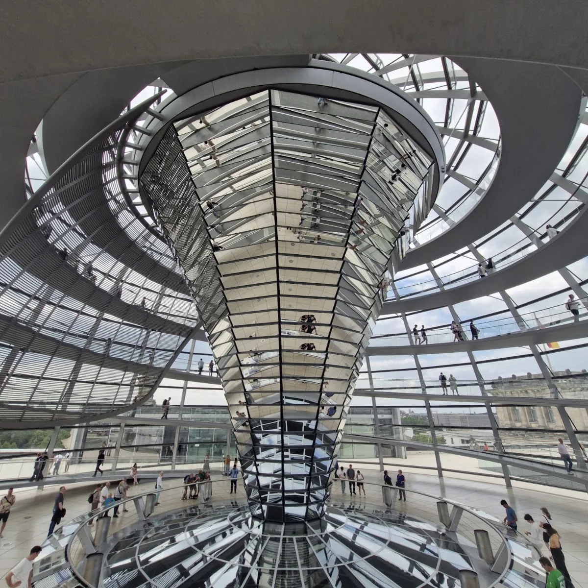 Käfer DACHGARTEN-RESTAURANT im Deutschen Bundestag – Reichstagskuppel in Berlin