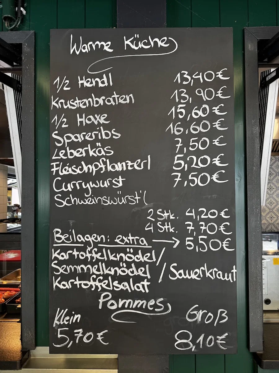 Hirschau im Englischen Garten – Speisekarte in München, Bayern