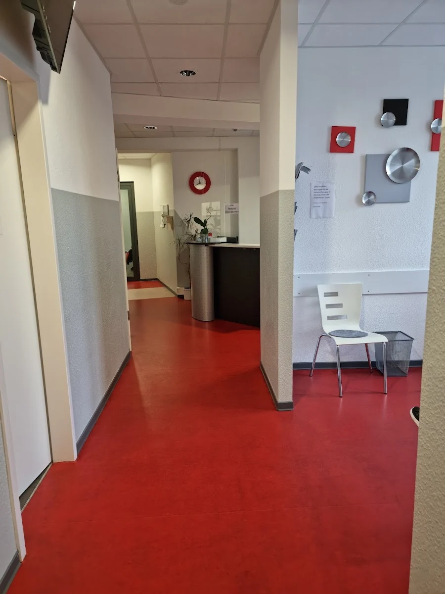 Empfangsbereich der HNO-Praxis