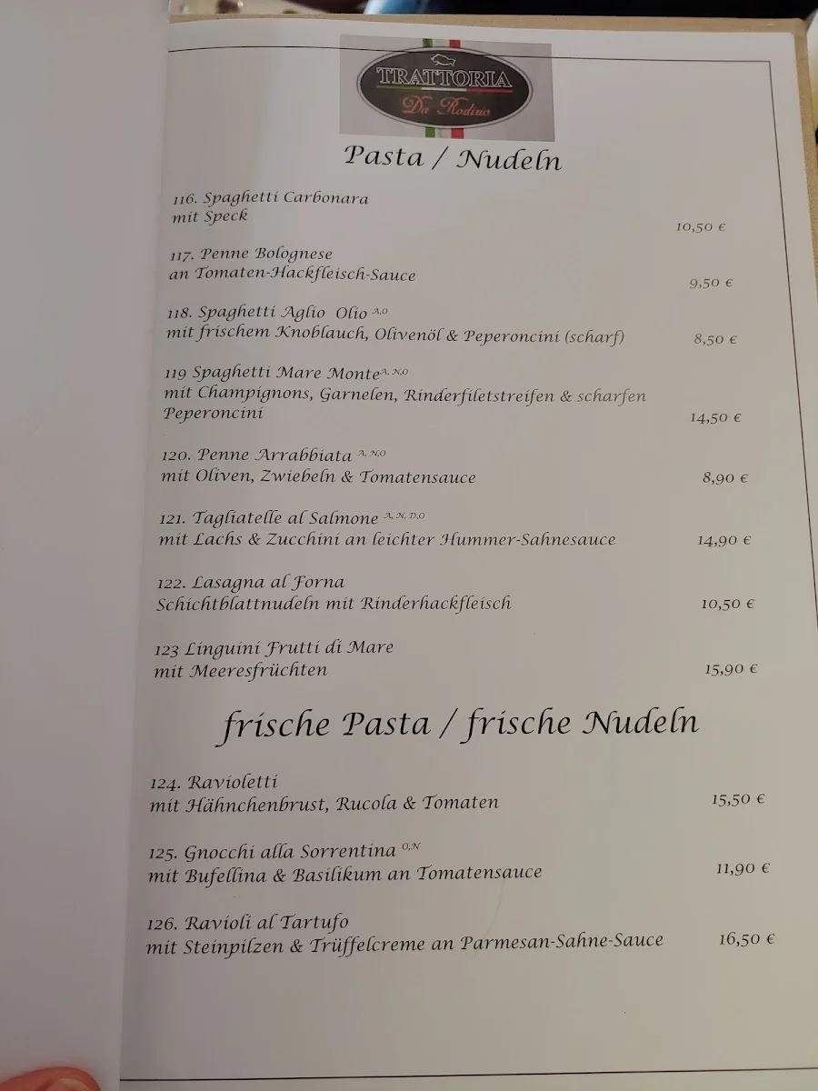Restaurant Da Mert – Speisekarte in Zwickau, Sachsen