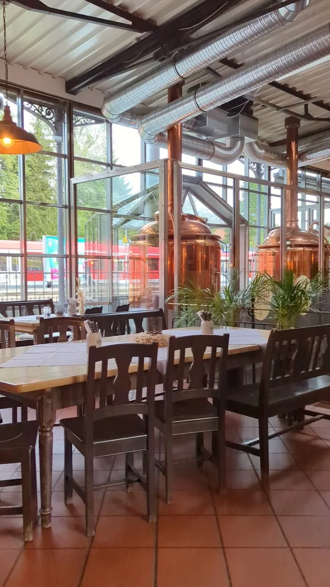 Isartaler Brauhaus – Atmosphäre in Pullach im Isartal, Bayern