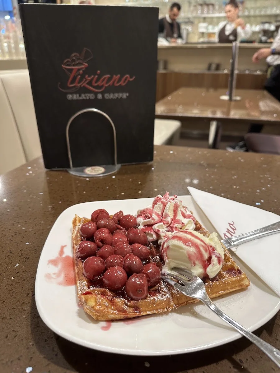 Tiziano gelato & caffè. – Waffel in Sulzbach, Hessen