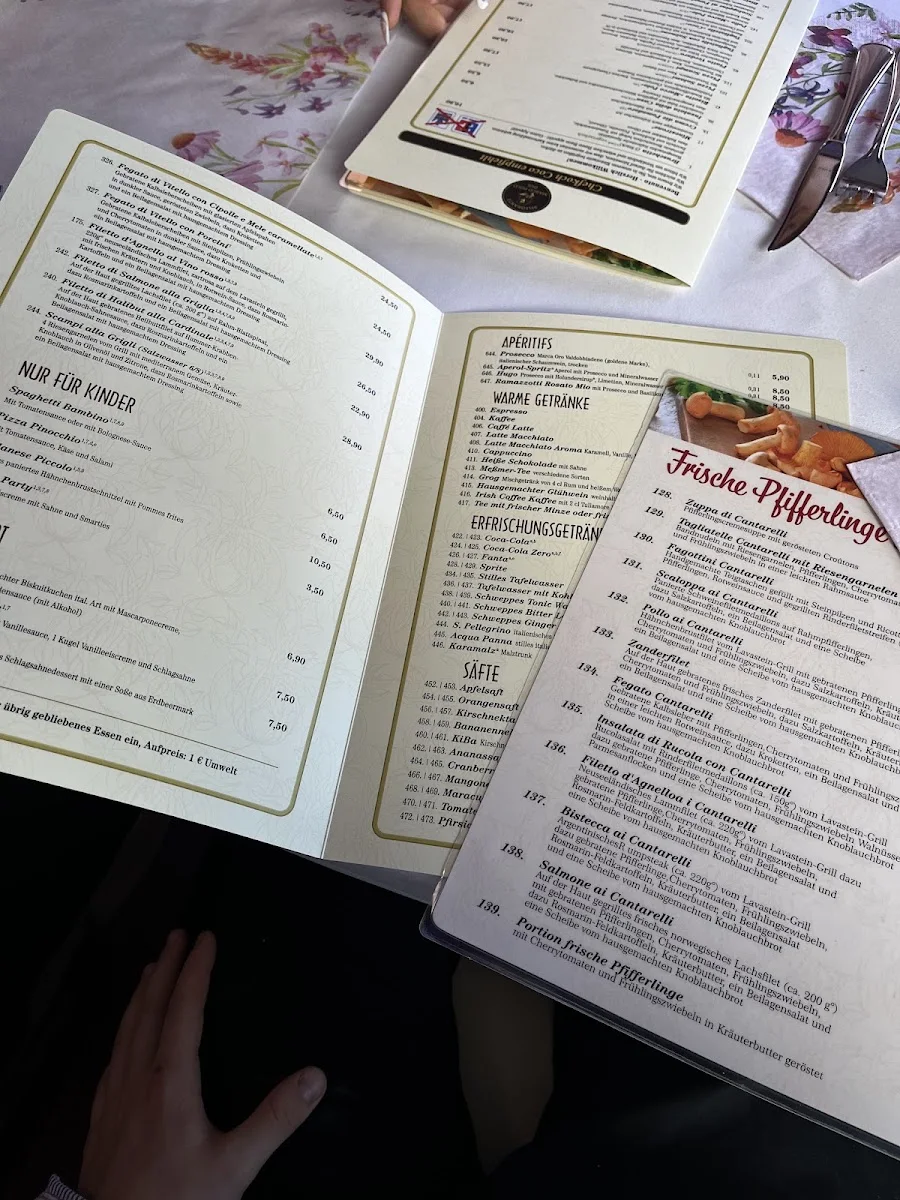 Ristorante Marco Polo Due – Speisekarte in Berlin