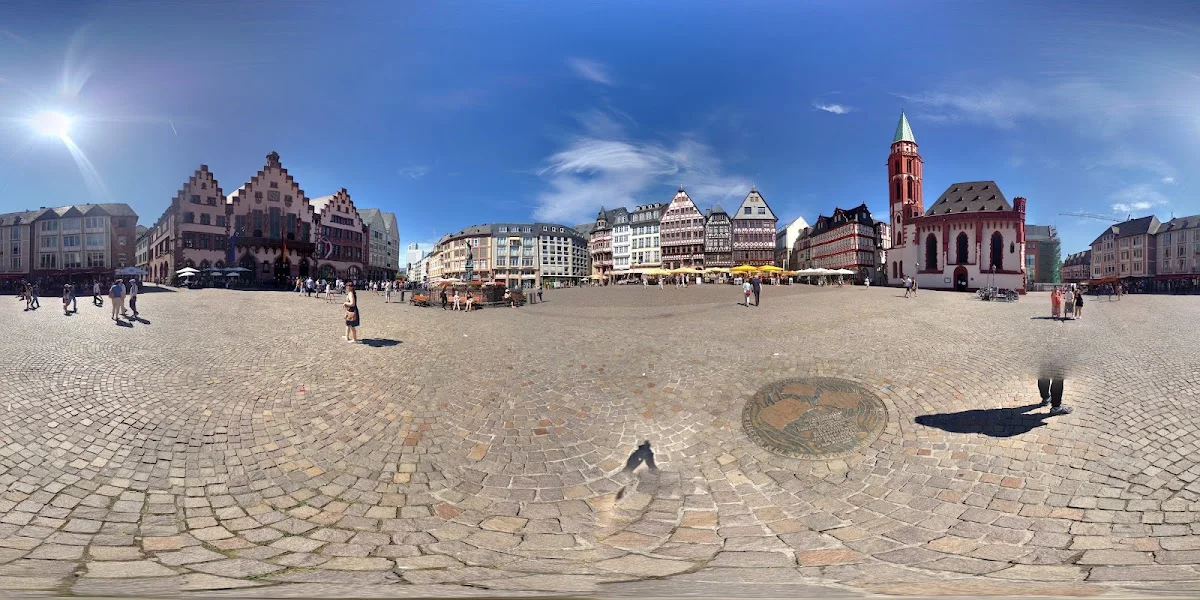 Römerberg – Street View & 360°-Fotos in Frankfurt am Main, Hessen