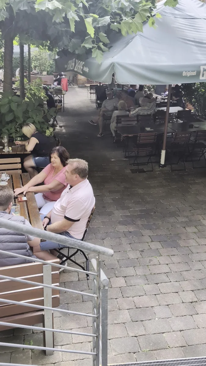 Grüner Brauhaus – Atmosphäre in Fürth, Bayern