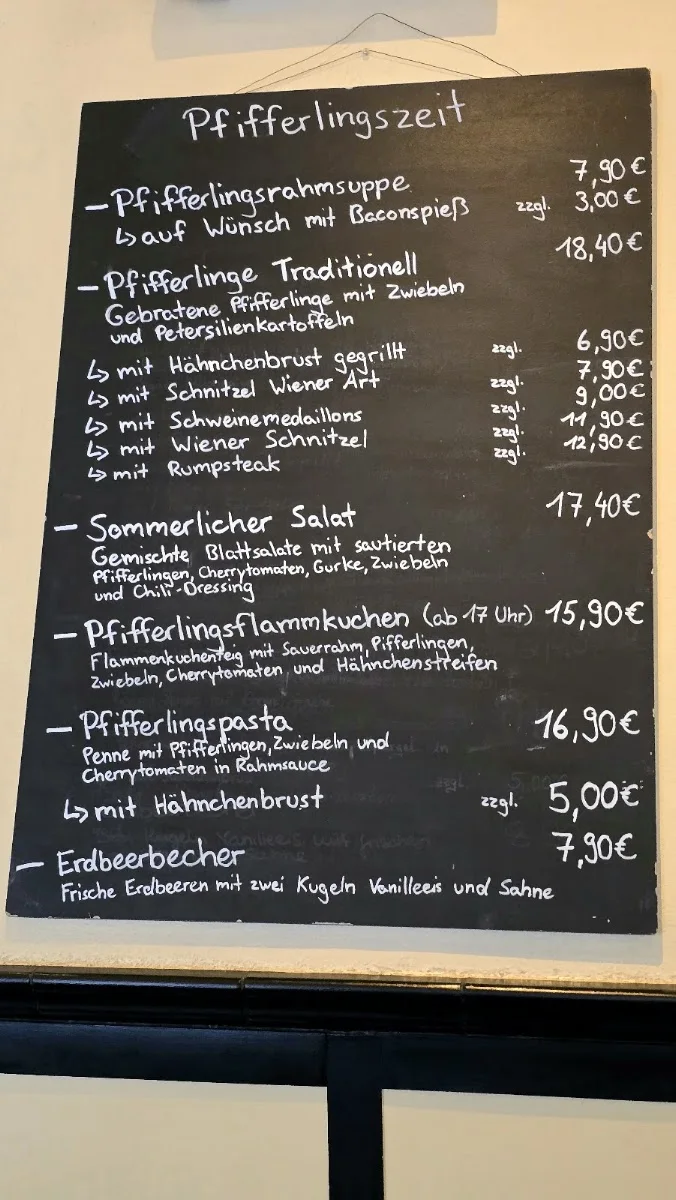 Restaurant Robbengatter – Speisekarte in Berlin
