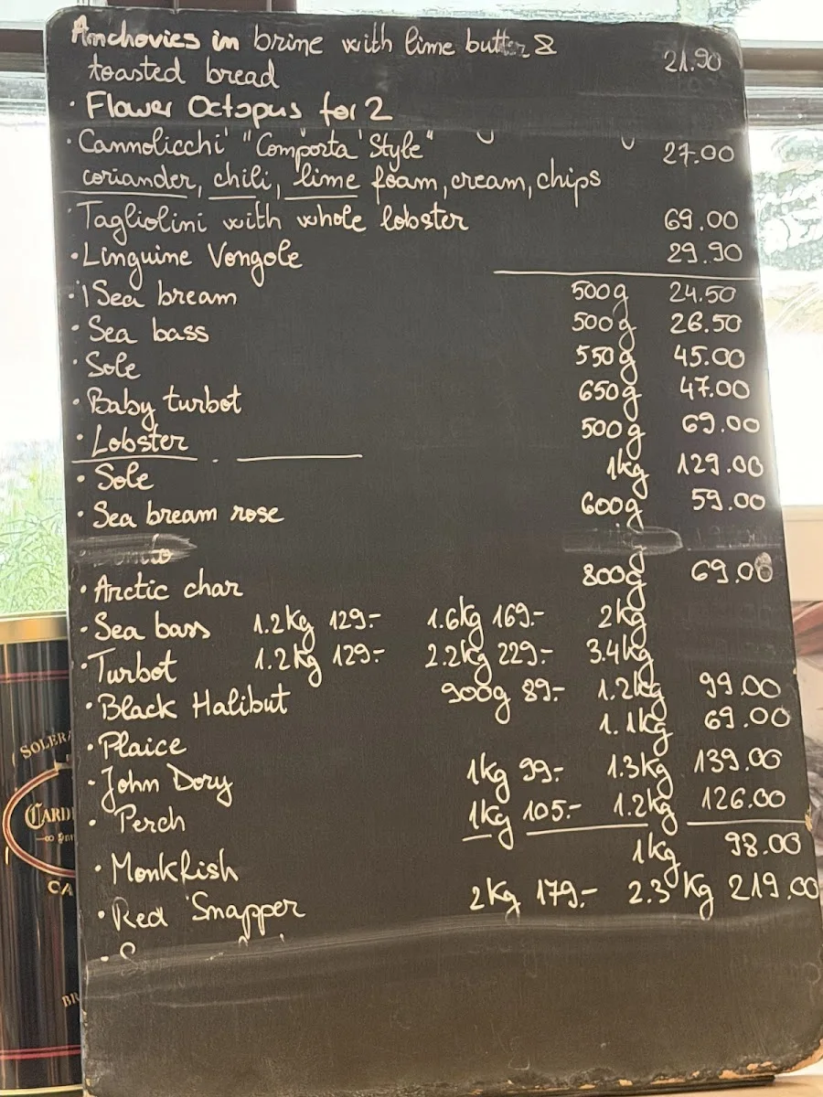 Pescheria – Speisekarte in München, Bayern