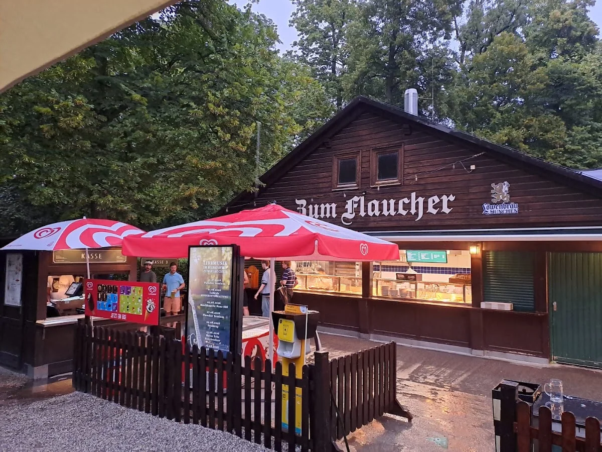 Zum Flaucher Biergarten – Biergarten in München, Bayern