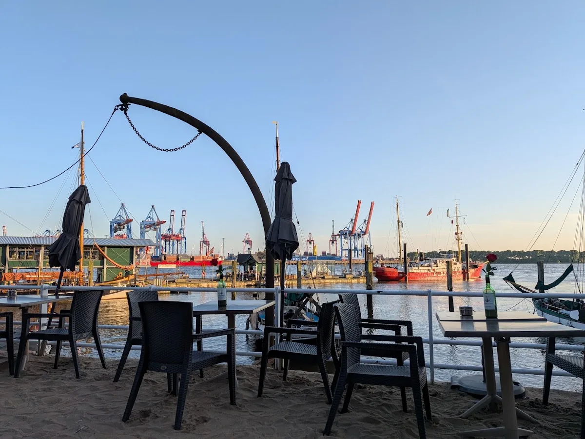 Beach Elbterrassen – Atmosphäre in Hamburg