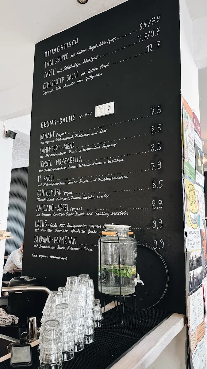 Café BRUNS – Speisekarte in Braunschweig, Niedersachsen