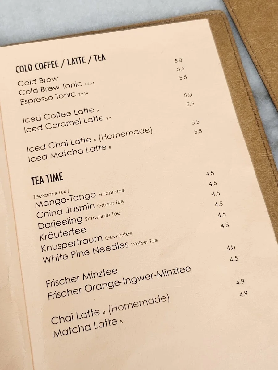 Fridas Cafe – Speisekarte in Frankfurt am Main, Hessen