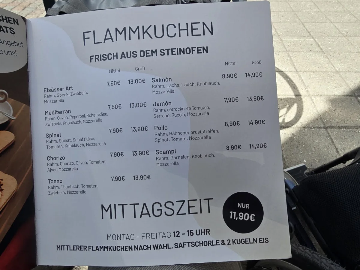Stadt Café – Speisekarte in Münster, Nordrhein-Westfalen