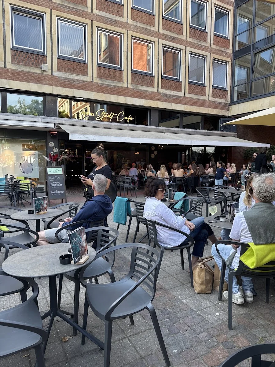 Stadt Café – Atmosphäre in Münster, Nordrhein-Westfalen