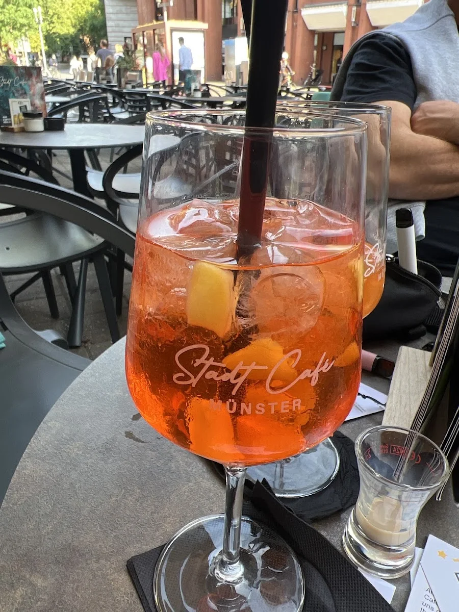 Stadt Café – Aperol Spritz in Münster, Nordrhein-Westfalen