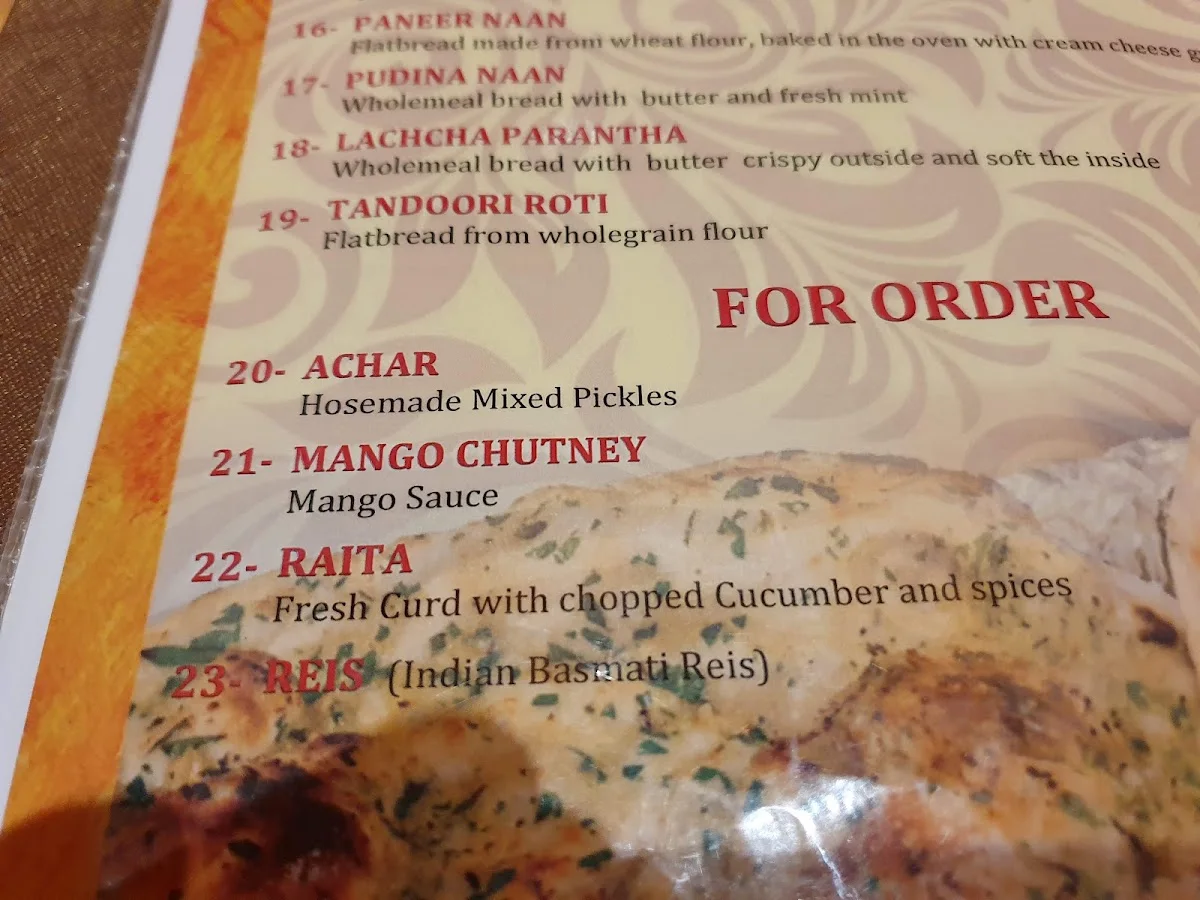 Singh Indian Restaurant – Speisekarte in Hamburg