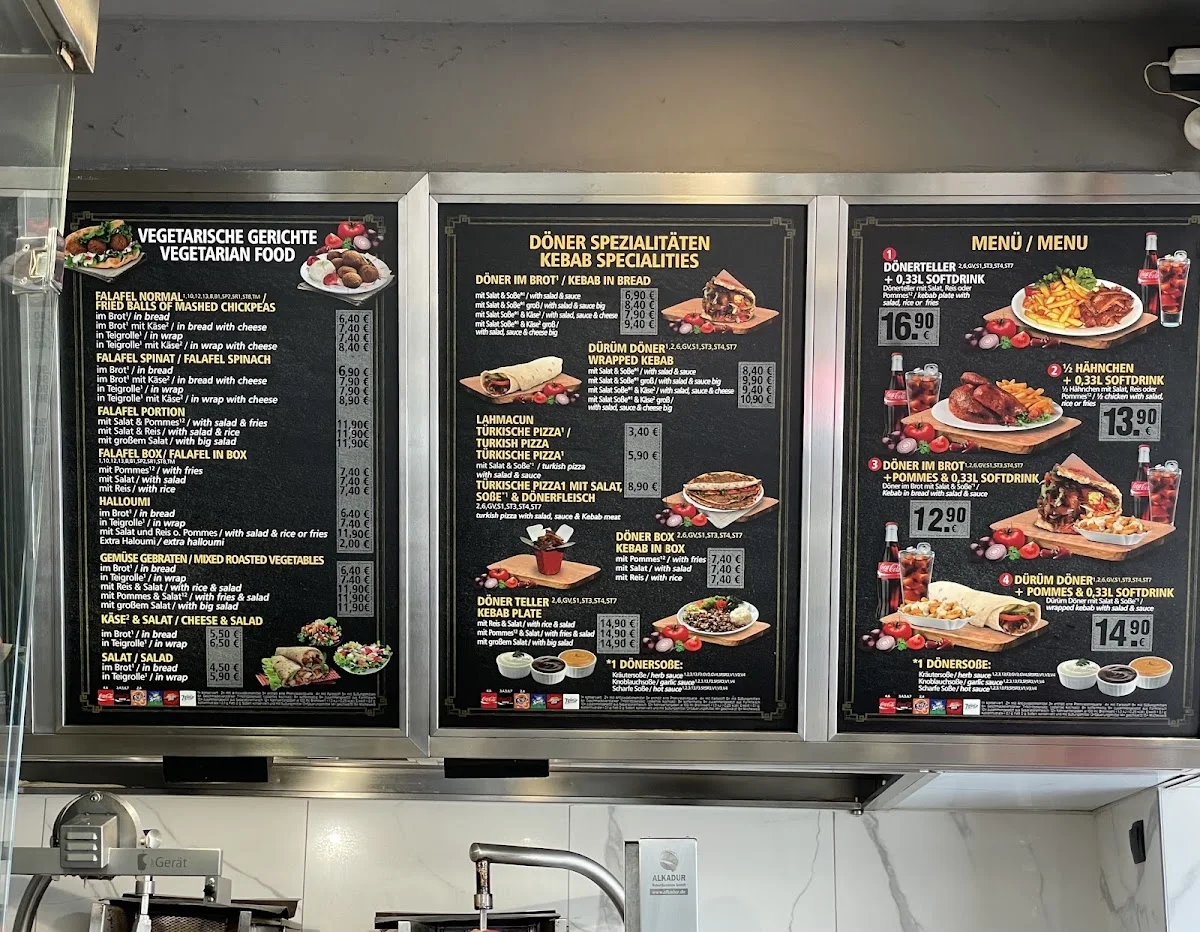 Rosenthaler Grill und Schlemmerbuffet – Speisekarte in Berlin