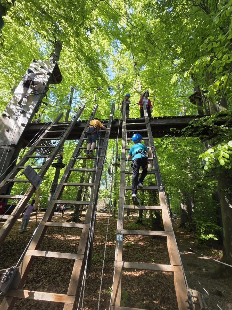 Abenteuerpark Immenstaad - Kletterwald & Seilgarten – Besucherfoto: K. Weber in Immenstaad am Bodensee, Baden-Württemberg