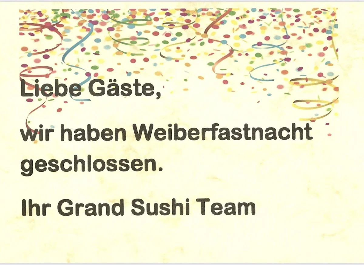 Grand The Sushi Circle – Vom Inhaber in Köln, Nordrhein-Westfalen