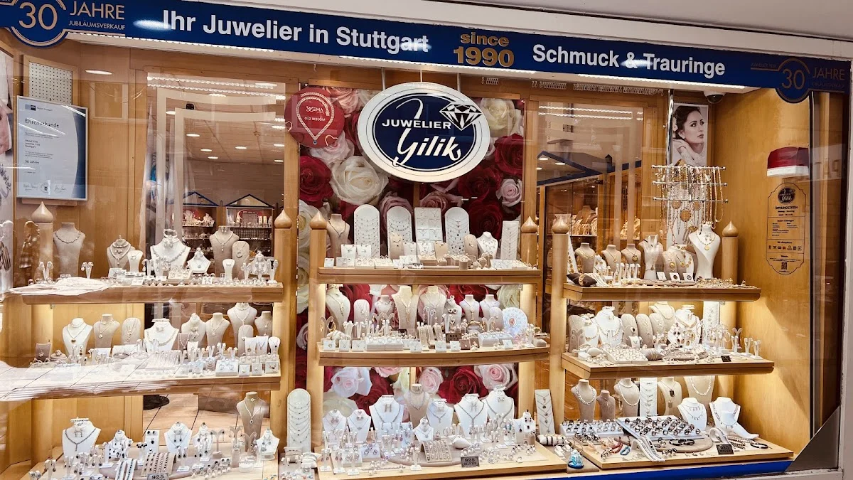 Juwelier Yilik – Innenansichten in Stuttgart, Baden-Württemberg