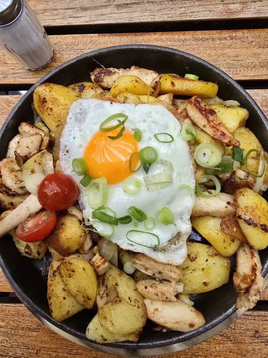 Lindenbräu am Potsdamer Platz – Bratkartoffeln in Berlin