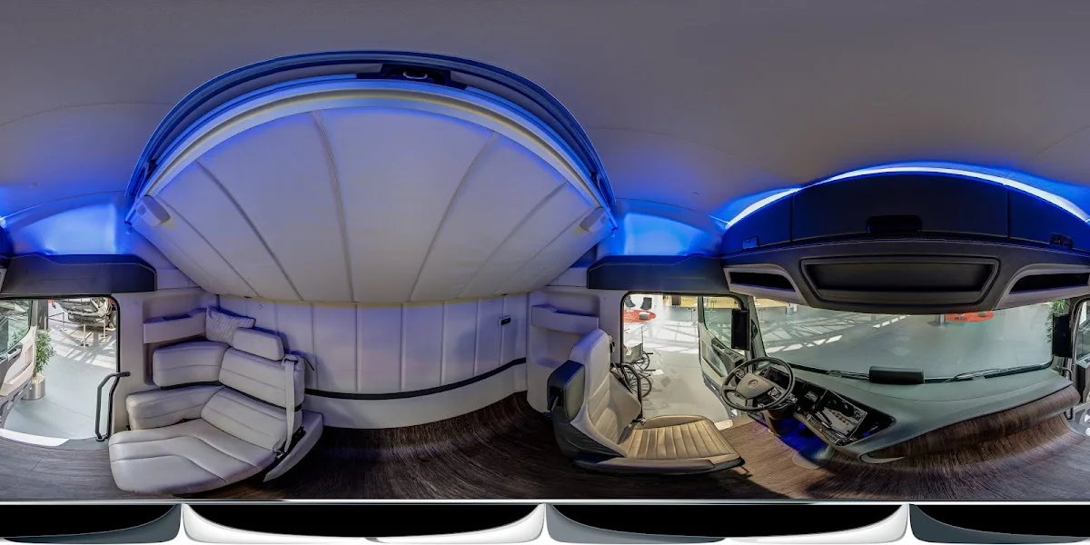 Customer Experience Center Mercedes-Benz Trucks – Street View & 360°-Fotos in Wörth am Rhein, Rheinland-Pfalz