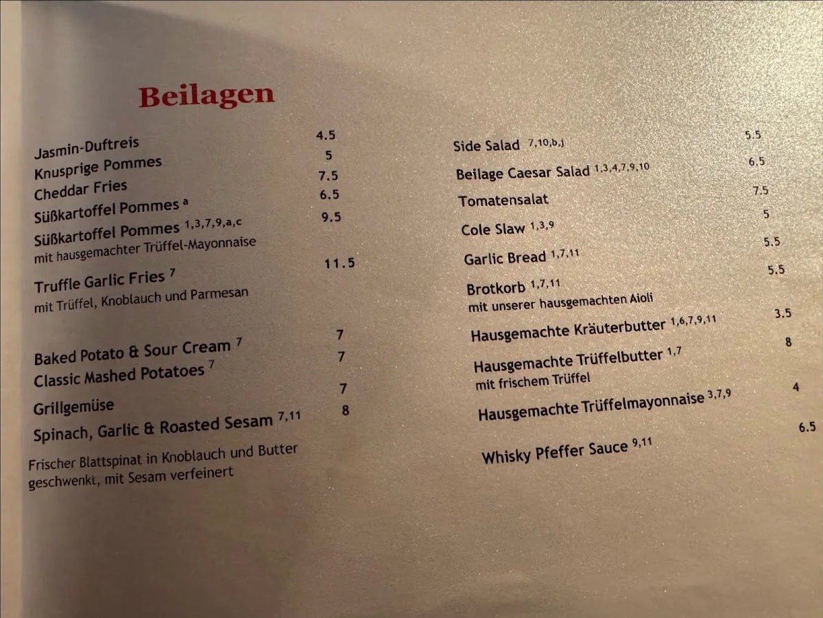 Thai and Turf City – Speisekarte in Frankfurt am Main, Hessen