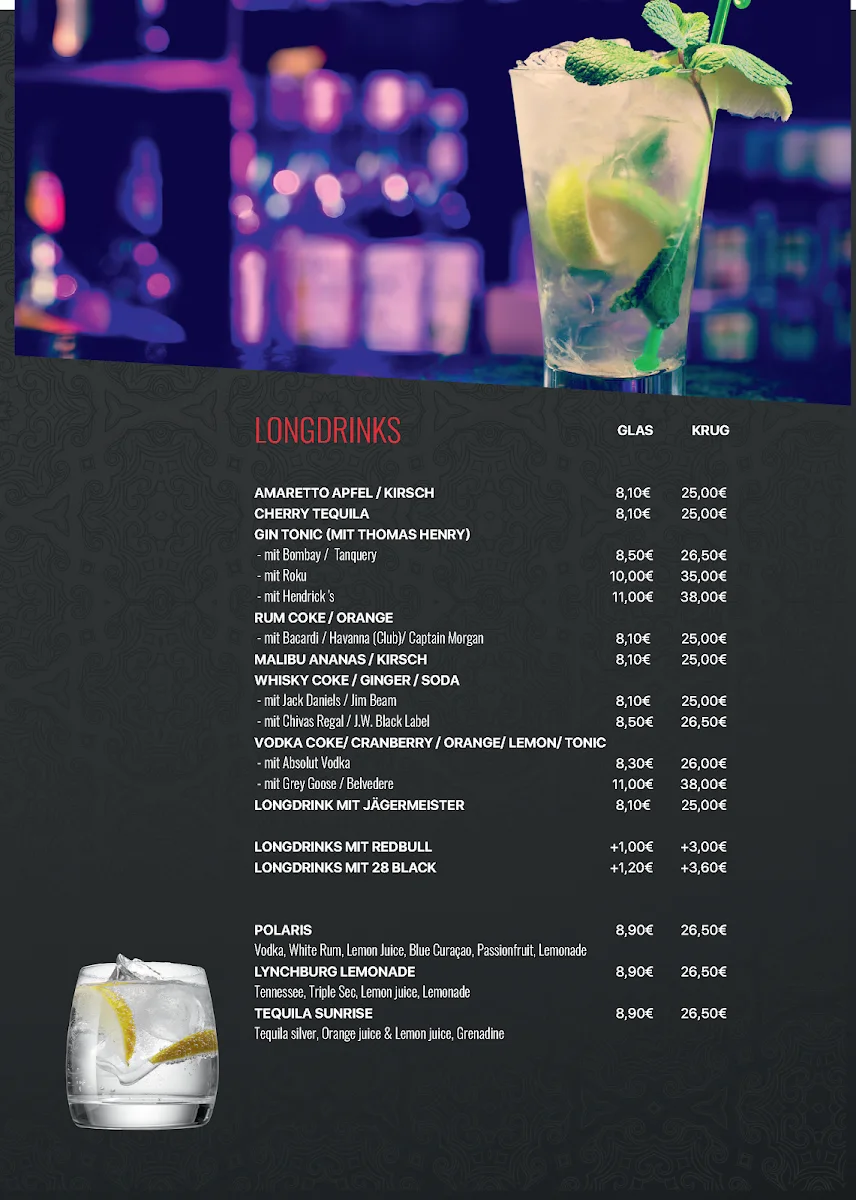 Melody Party Box - Myzeil – Speisekarte in Frankfurt am Main, Hessen