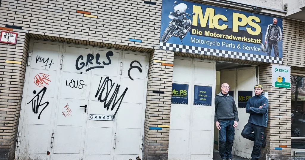 Mc P.S. Motorradwerkstatt – Außenbereich in Düsseldorf, Nordrhein-Westfalen