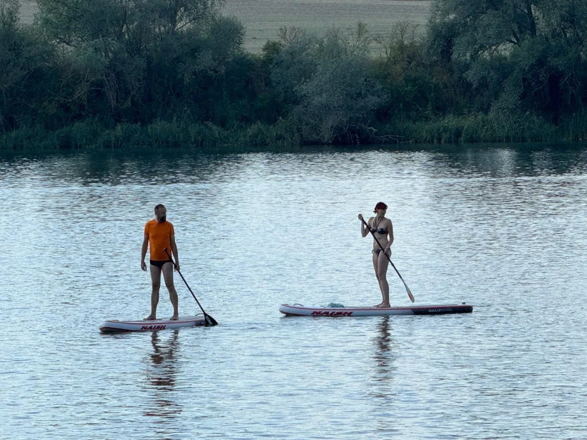 SUP + Windsurf + Wingsurf Wassersportcenter am Alperstedter See – Besucherfoto: Janett Lepke in Alperstedt, Thüringen