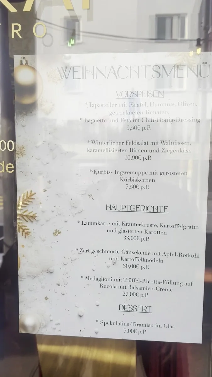 Mainkai Café•Bistro – Speisekarte in Frankfurt am Main, Hessen